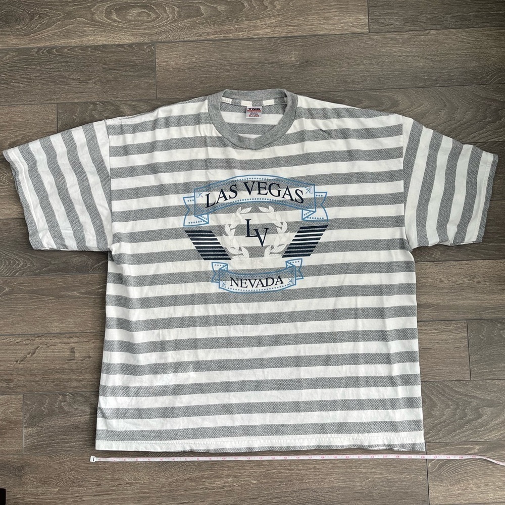 Las Vegas Nevada Striped TND Tee